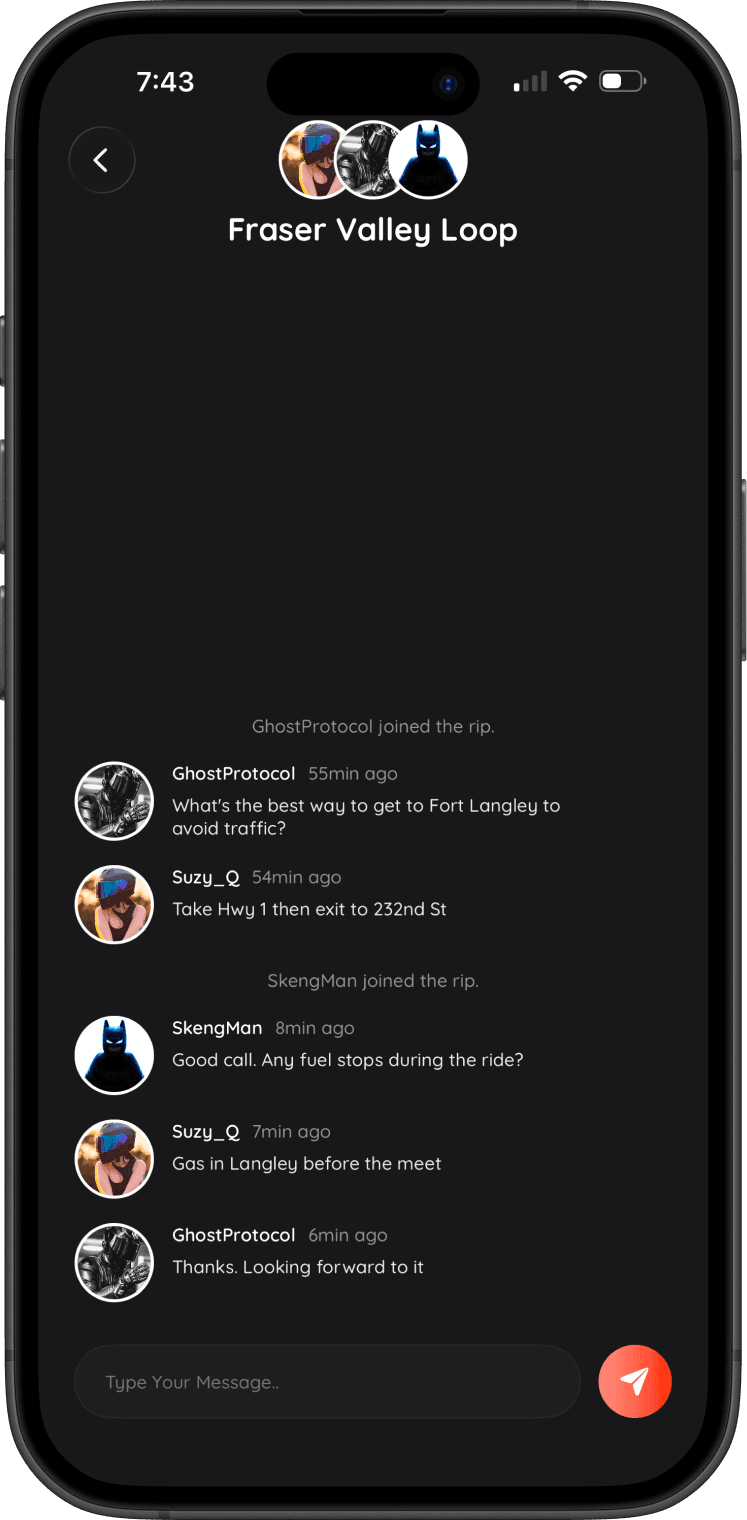 Tribes — Rip Chat · iOS